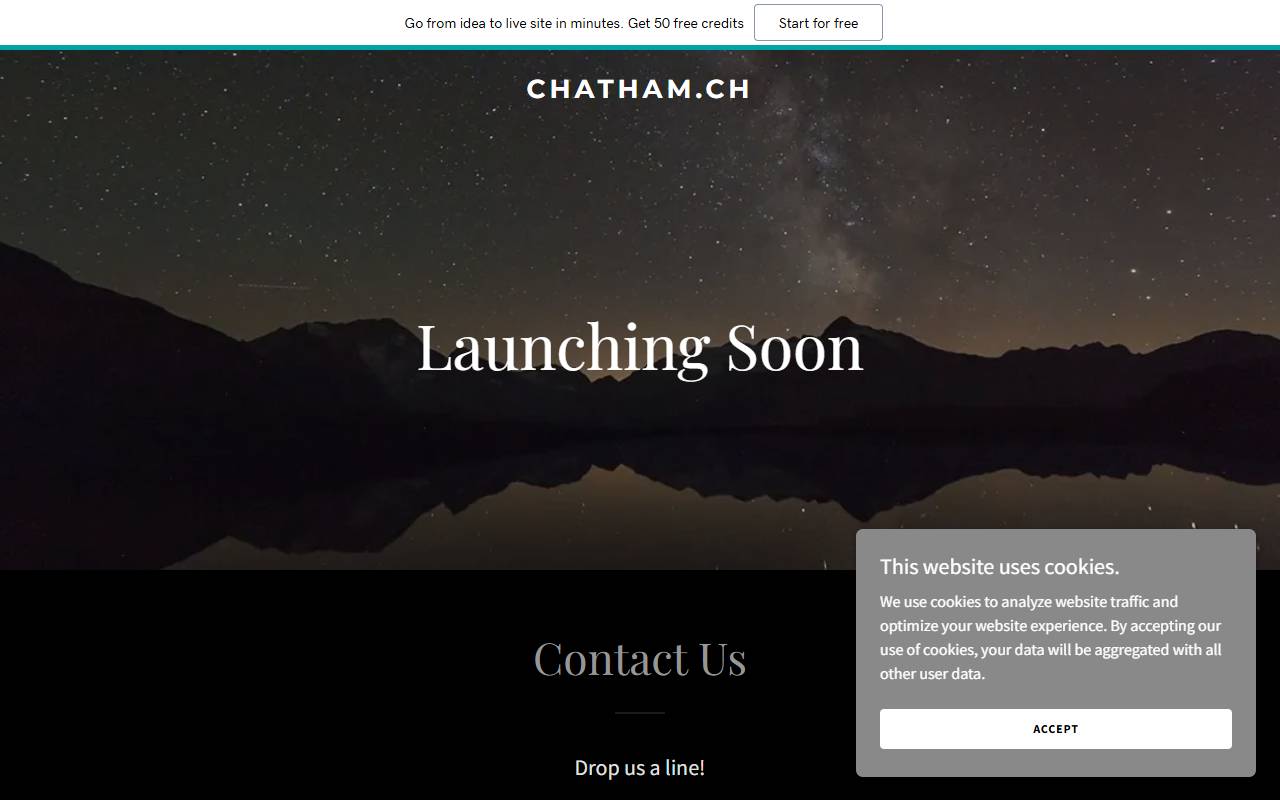 Anteprima del sito: Chatham SA