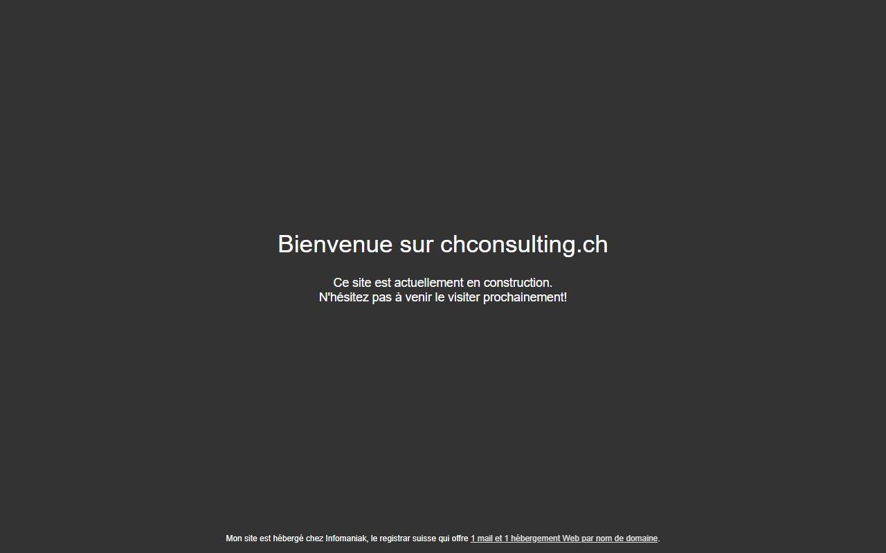 Anteprima del sito: ChConsulting di Vergagni Giuseppe