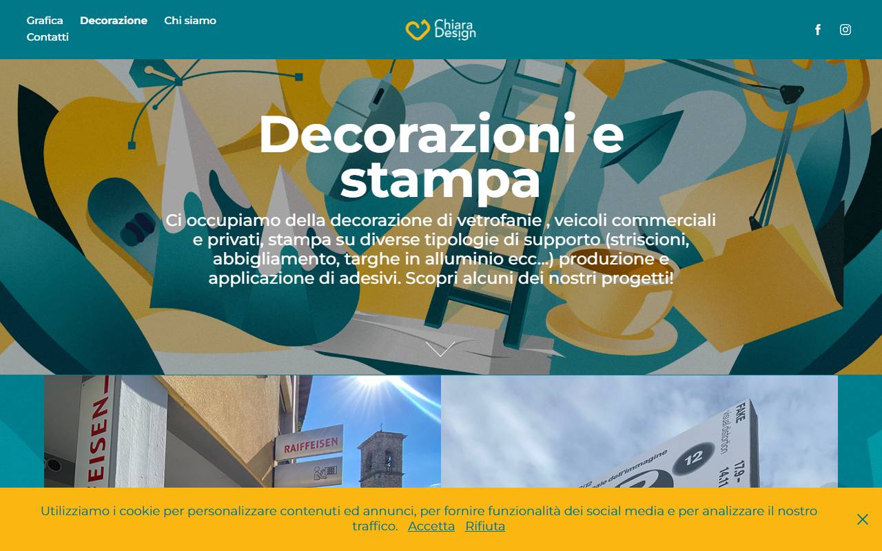Anteprima del sito: ChiaraDesign di Chiara Bertanza
