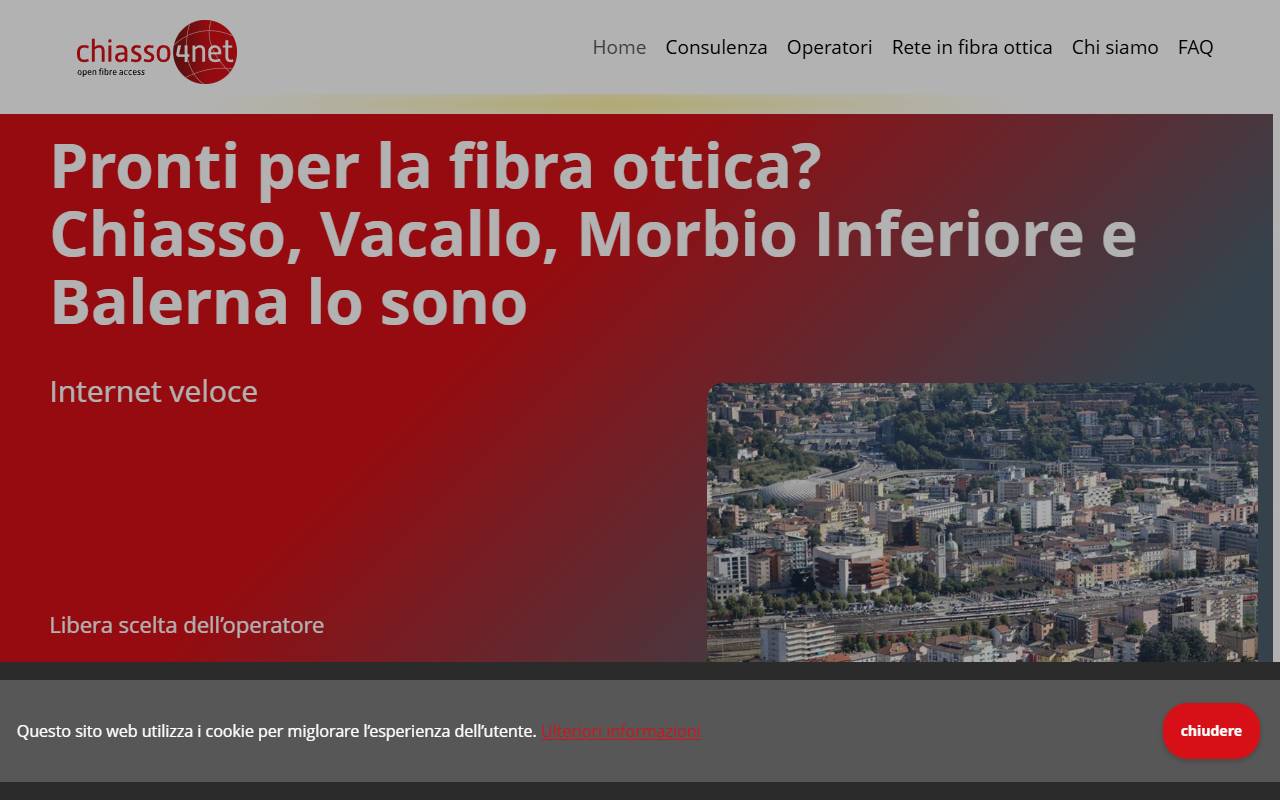 Anteprima del sito: Chiasso4net SA