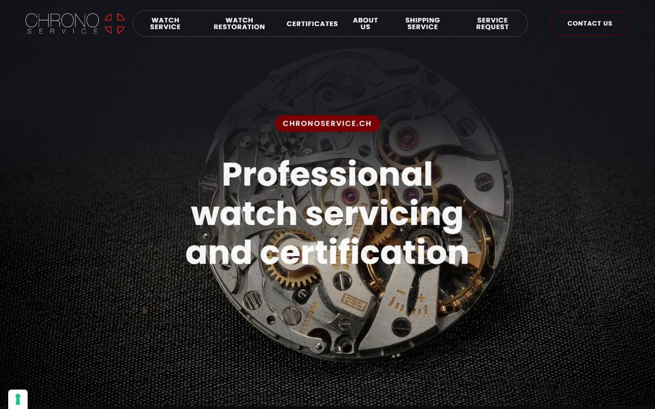 Anteprima del sito: Chronoservice.CH Sagl
