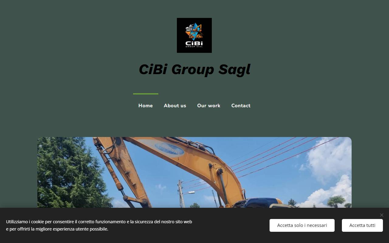 Anteprima del sito: CiBi Group Sagl