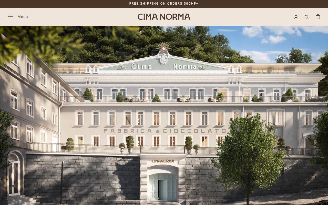 Anteprima del sito: CimaNorma Properties SA