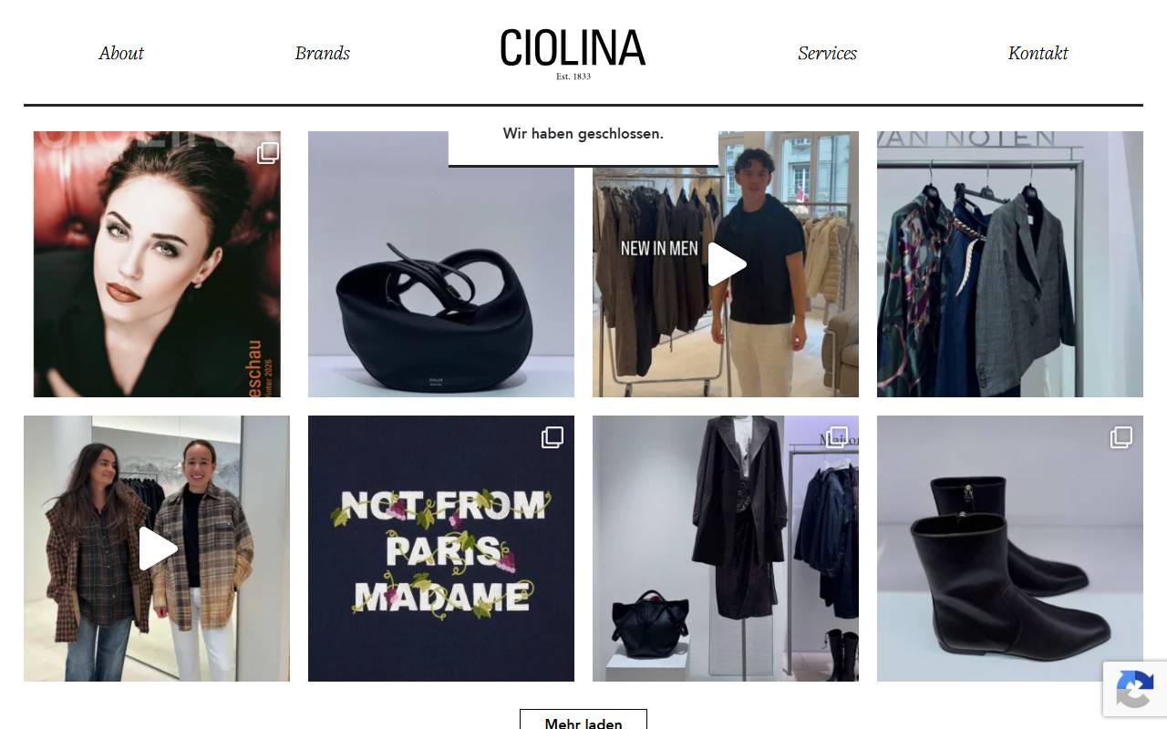 Anteprima del sito: Ciolina Aldo
