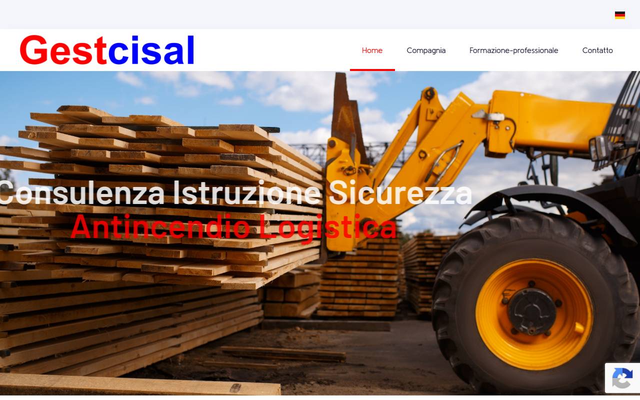 Anteprima del sito: GESTCISAL Sagl