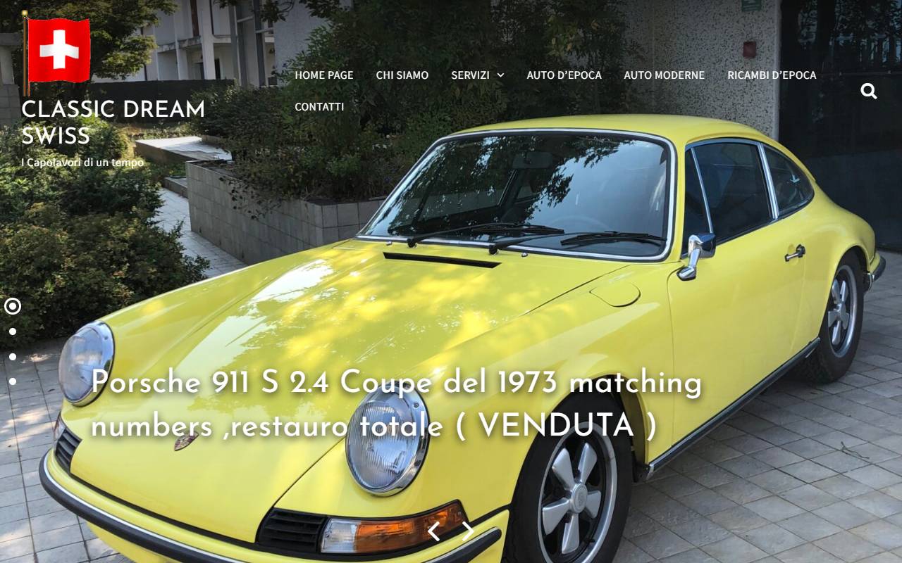 Anteprima del sito: SDC SWISS DREAM CARS SA