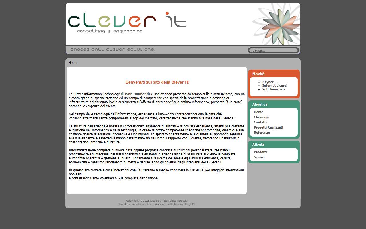 Anteprima del sito: Clever IT di Ivan Raimondi