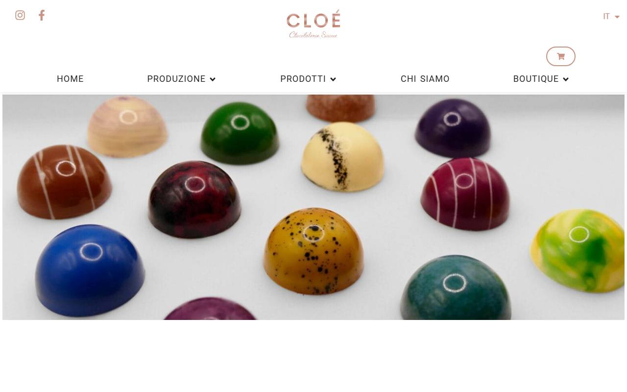 Anteprima del sito: Cloé Chocolaterie Sagl