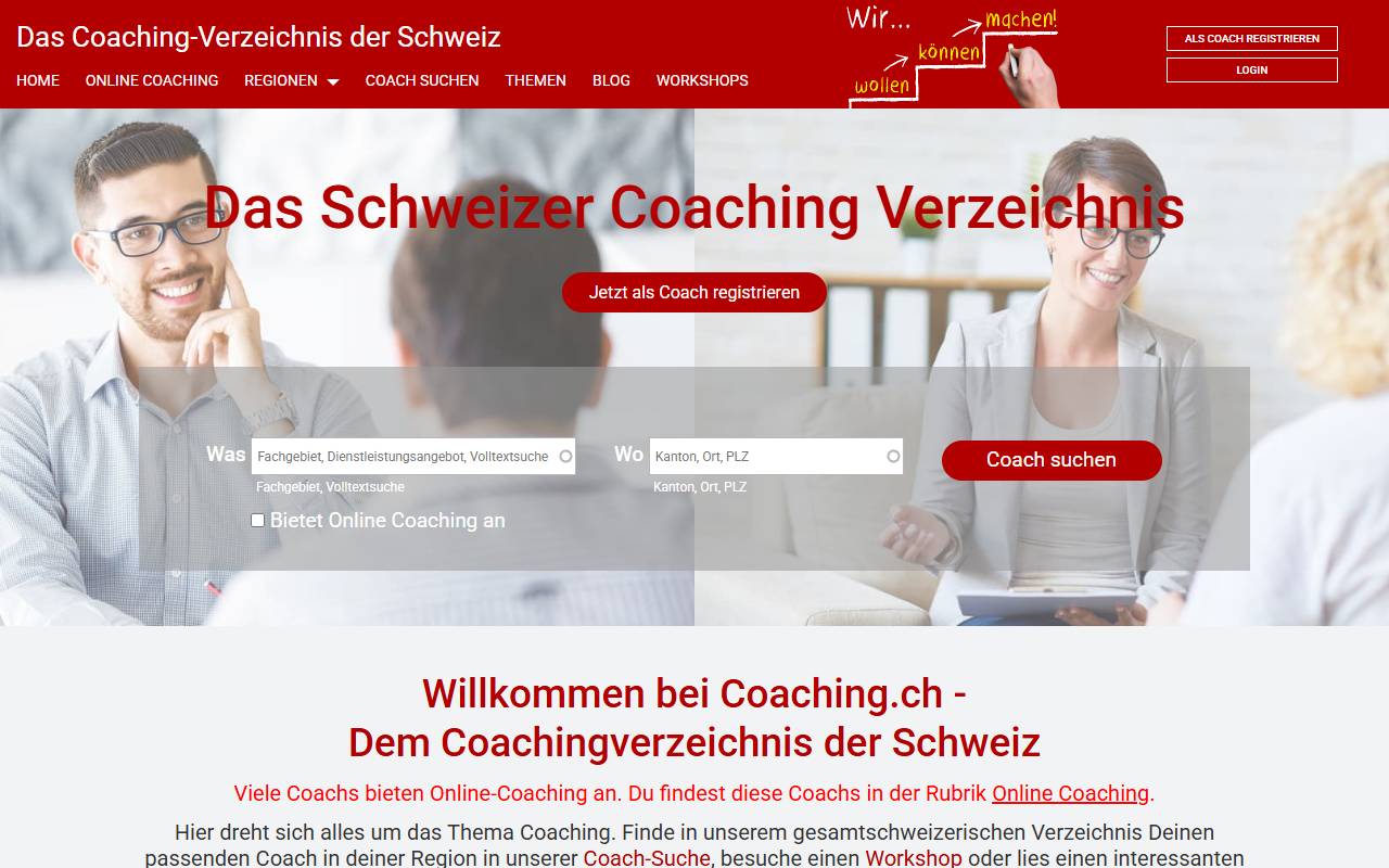 Anteprima del sito: Coaching Studio di Nikolay Silaev
