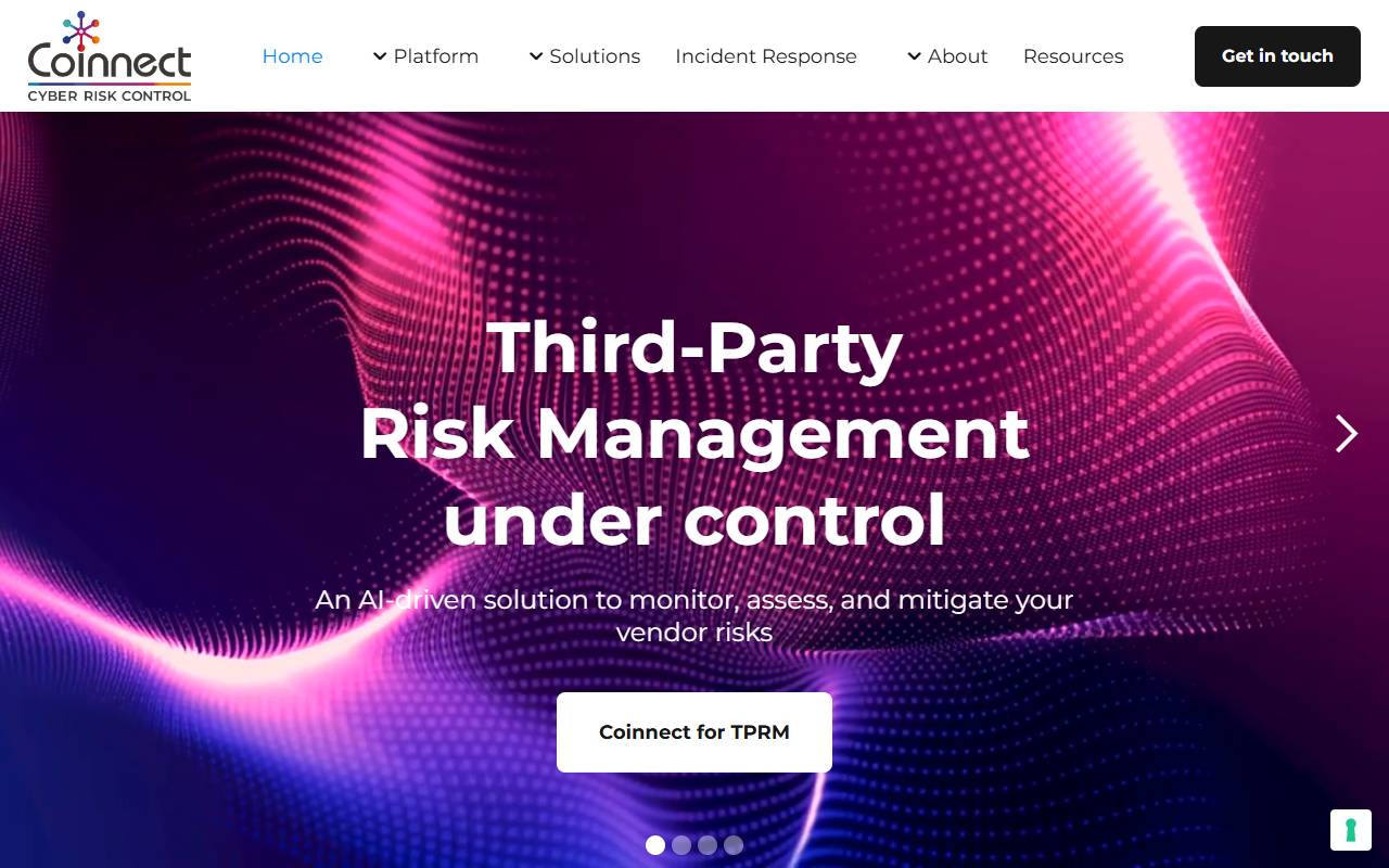 Anteprima del sito: Coinnect SA