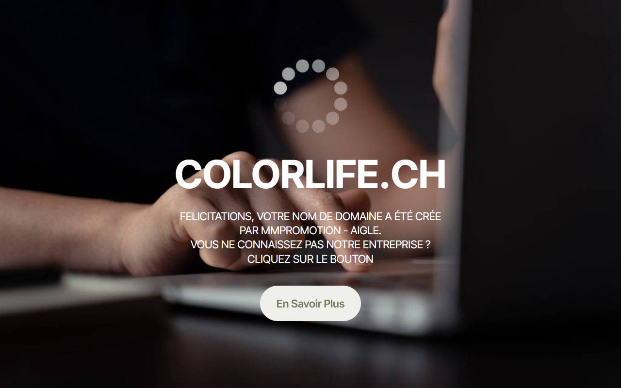 Anteprima del sito: Color Life Sagl
