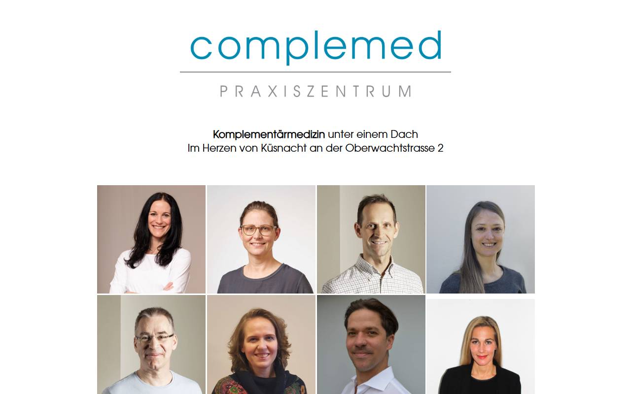 Anteprima del sito: Complemed Sagl
