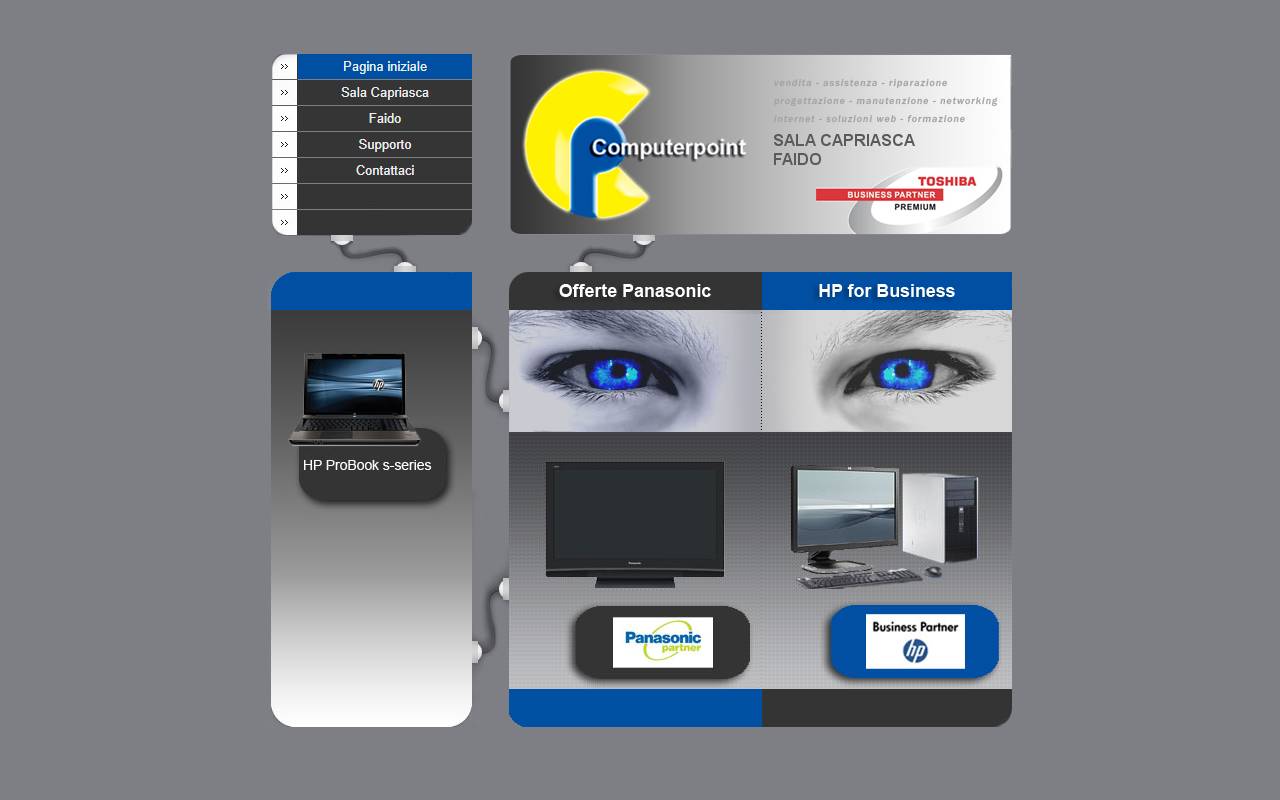 Anteprima del sito: COMPUTERPOINT Sagl