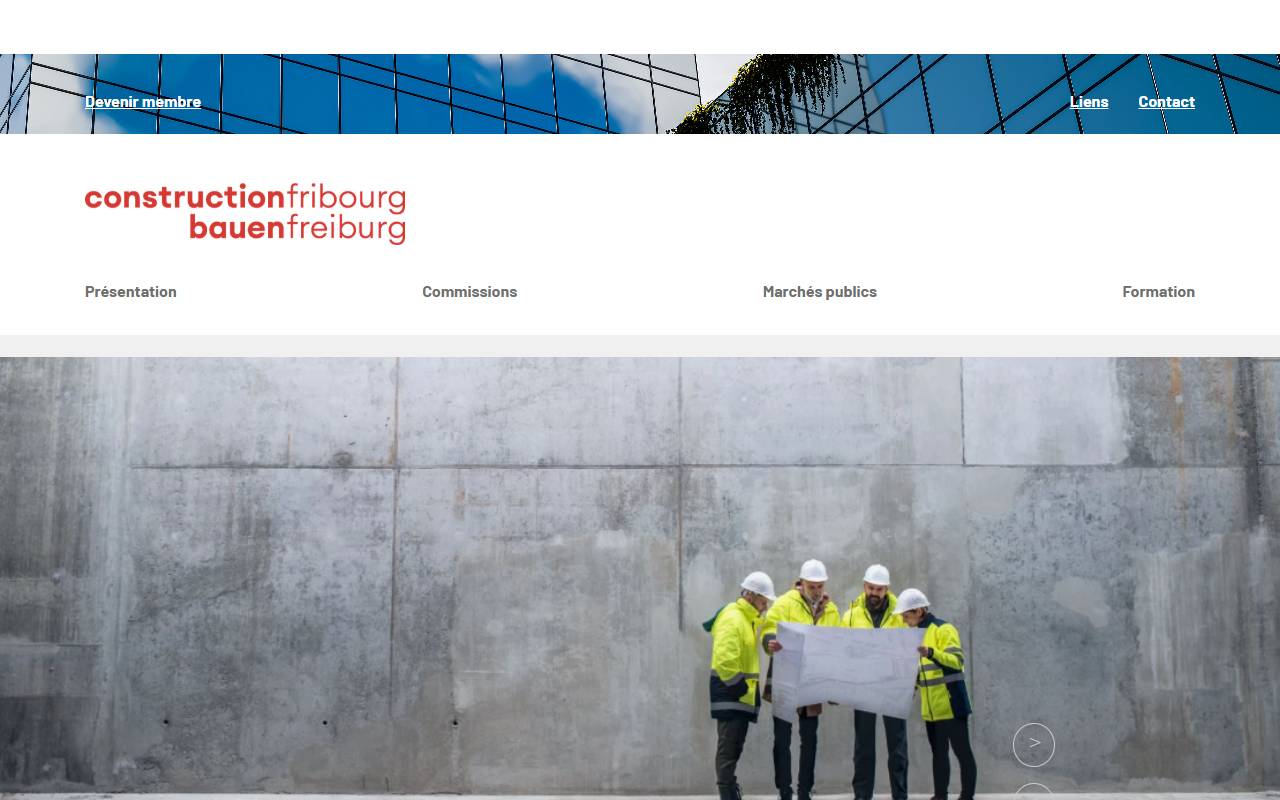 Anteprima del sito: Construction Management Garzoni SA