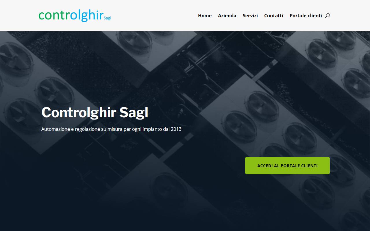 Anteprima del sito: Controlghir Sagl