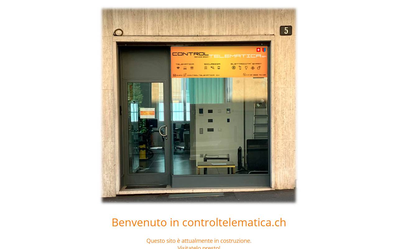 Anteprima del sito: CONTROLTELEMATICA SA