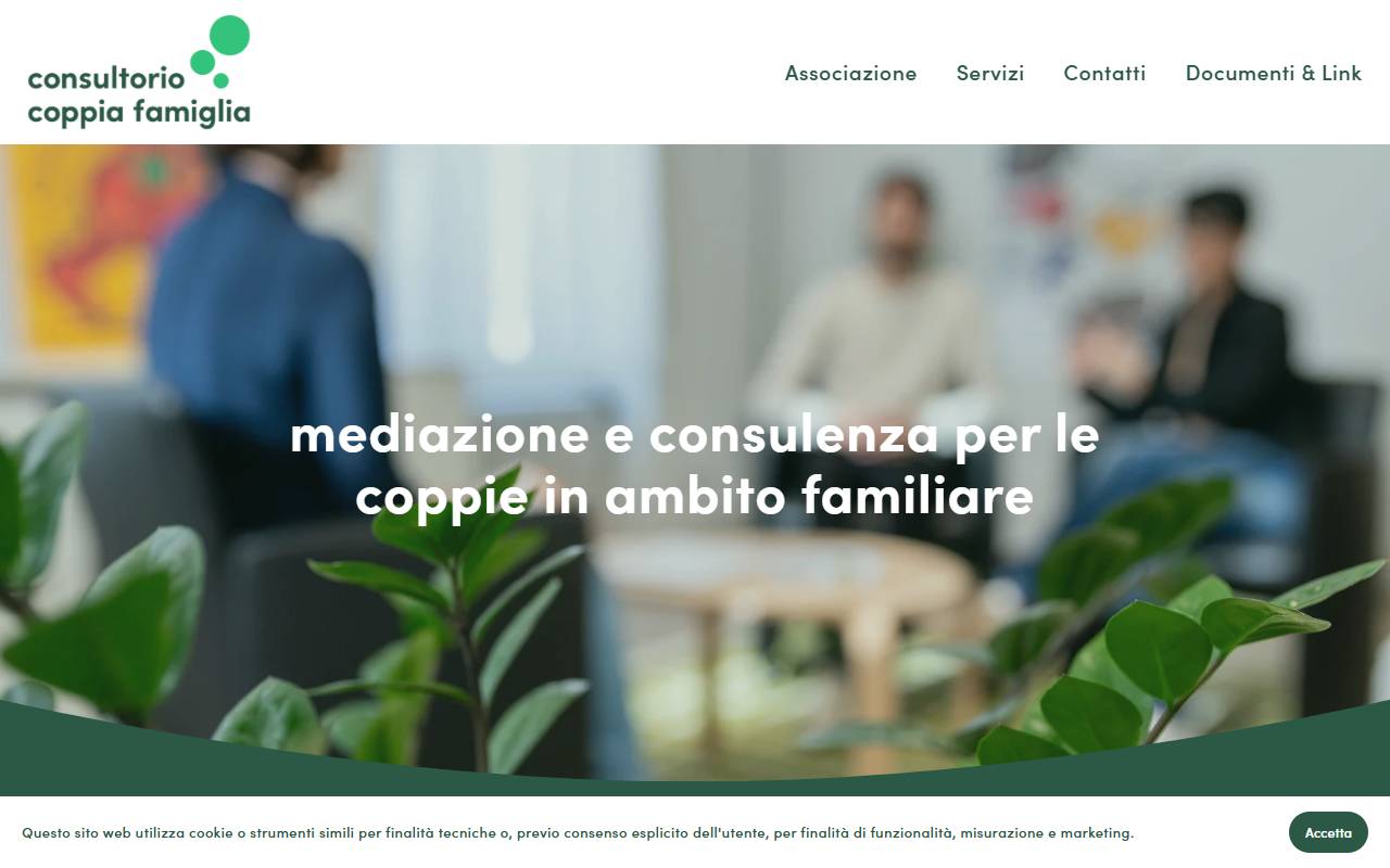 Anteprima del sito: Associazione Centro Studi Coppia e Famiglia
