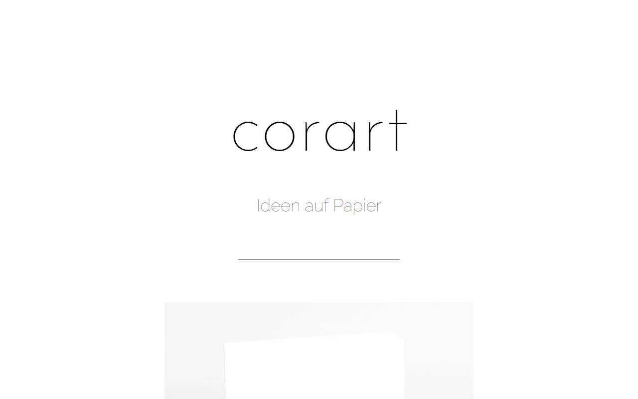 Anteprima del sito: CORART SA