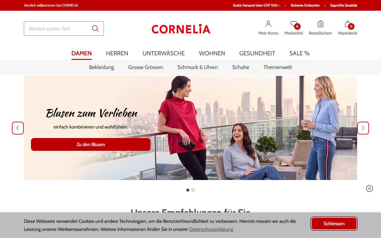 Anteprima del sito: Cornelia Parma MPV