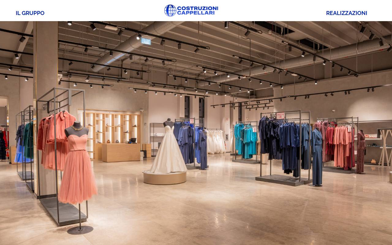 Anteprima del sito: Cappellari Construction Sagl