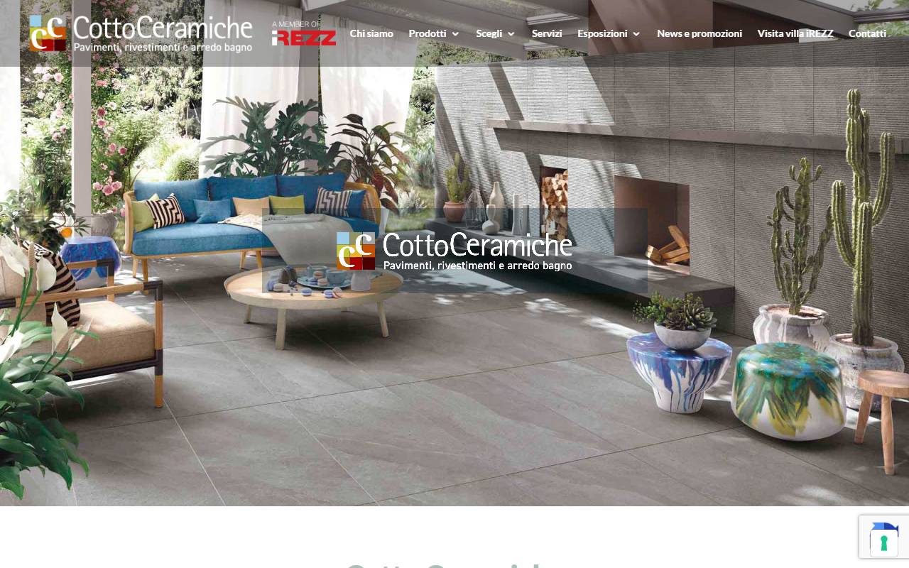Anteprima del sito: CC Cottoceramiche SA