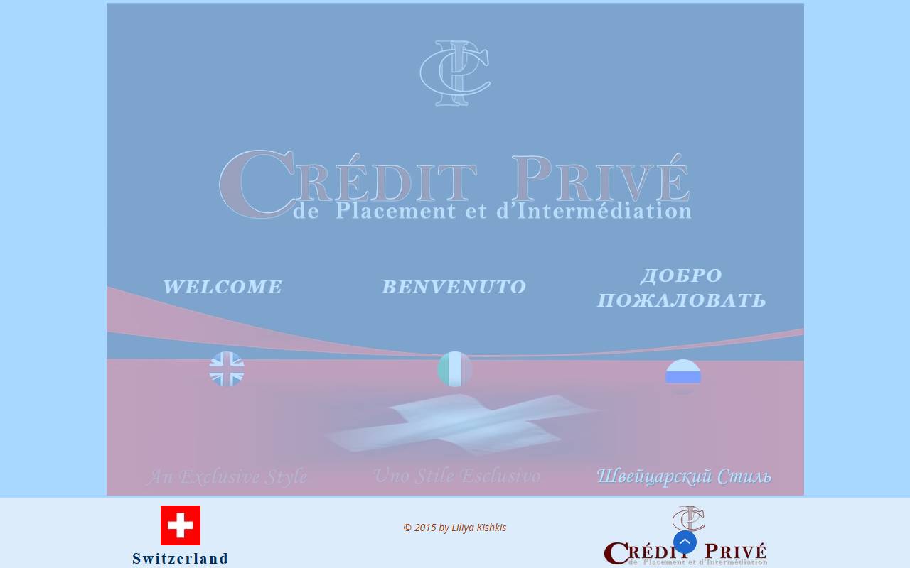 Anteprima del sito: CPI - Crédit Privé de Placement et d'Intermédiation SA