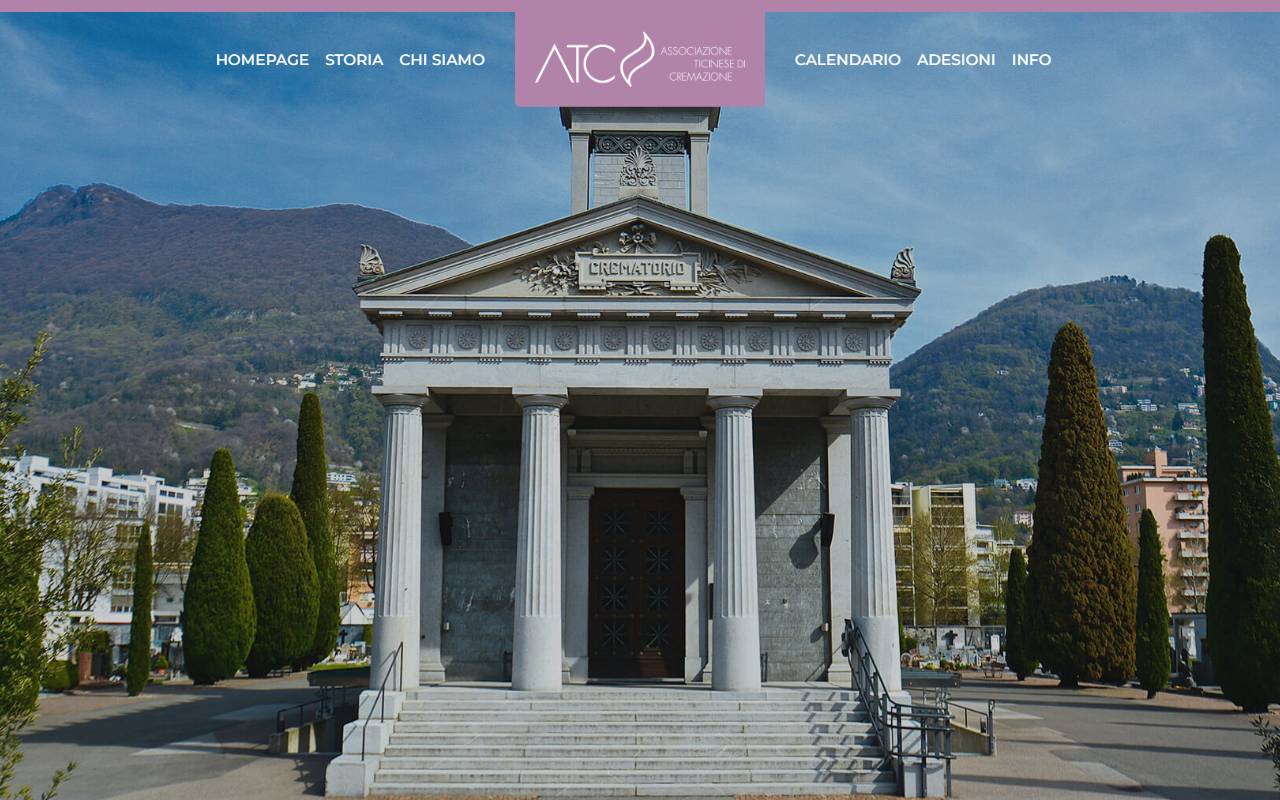 Anteprima del sito: Associazione Ticinese di Cremazione