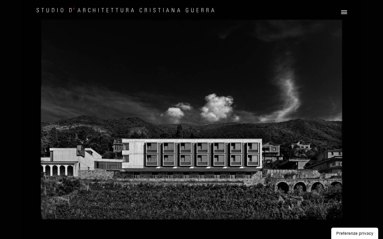 Anteprima del sito: Studio di architettura Cristiana Guerra arch. dipl. ETH/SIA/OTIA