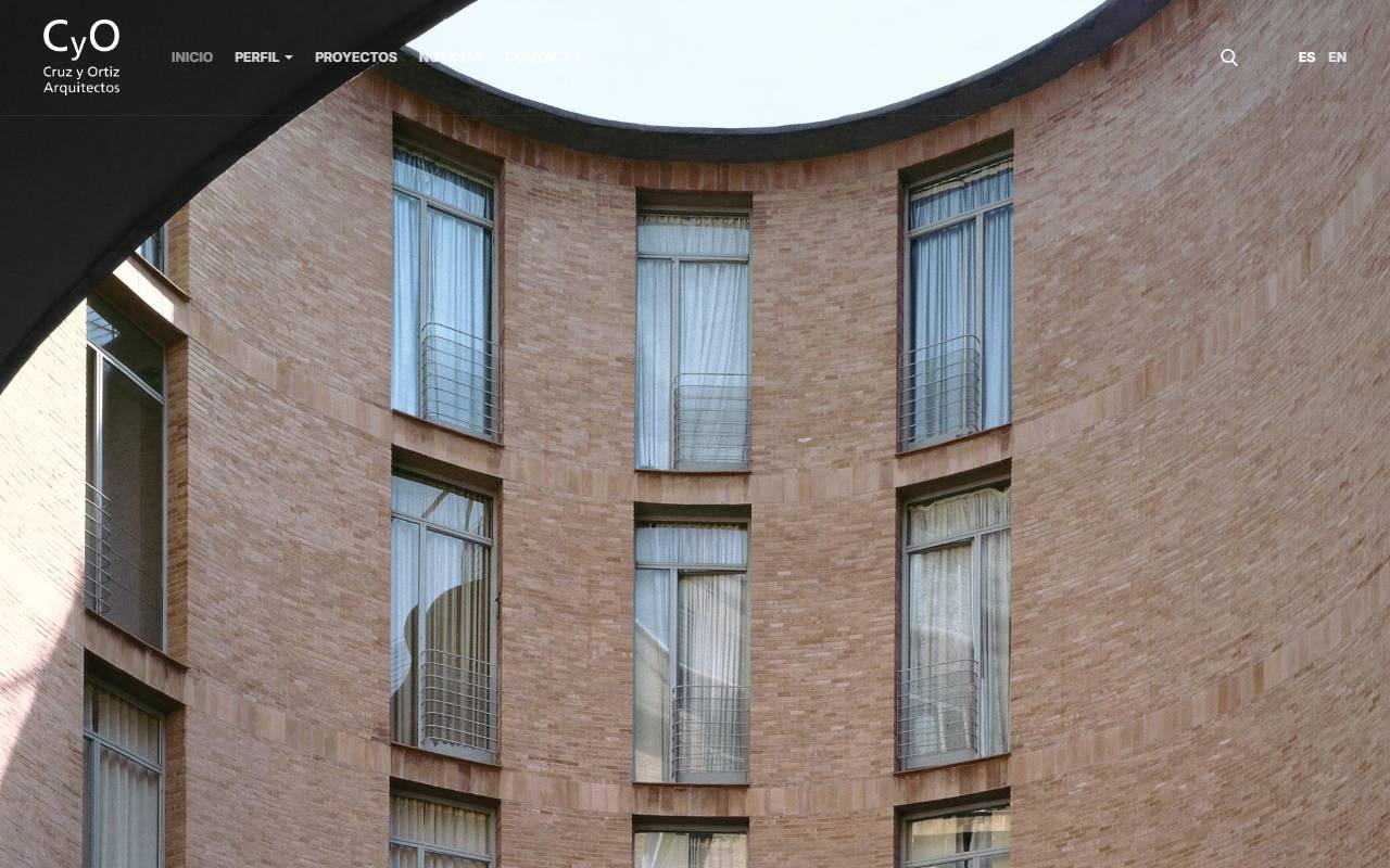 Anteprima del sito: Cruz y Ortiz arquitectos SLP, Siviglia, succursale di Lugano