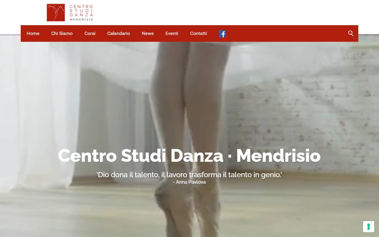 Anteprima del sito: Centro Studi Danza di Halina Caneva