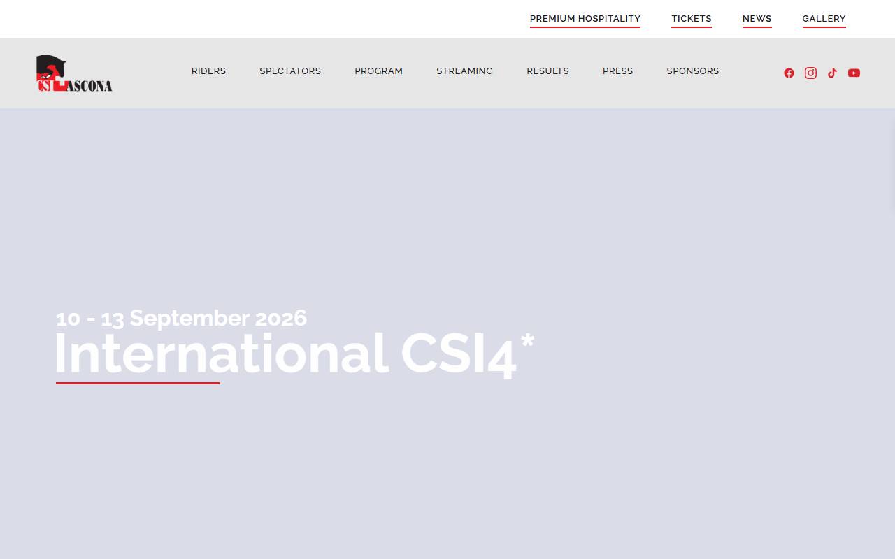 Anteprima del sito: CSI Ascona SA