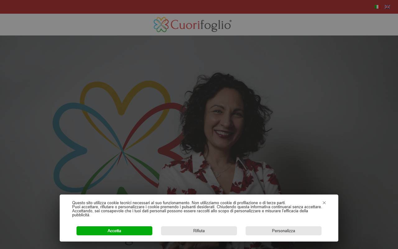 Anteprima del sito: CUORIFOGLIO SAGL