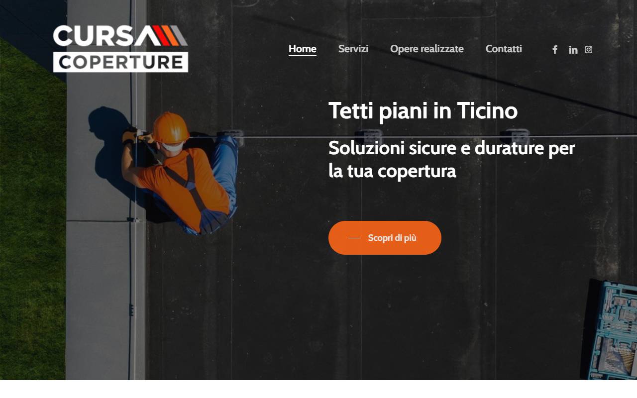 Anteprima del sito: Cursa SA