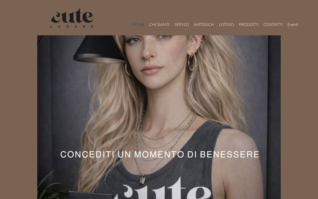Anteprima del sito: MS CUTE SAGL