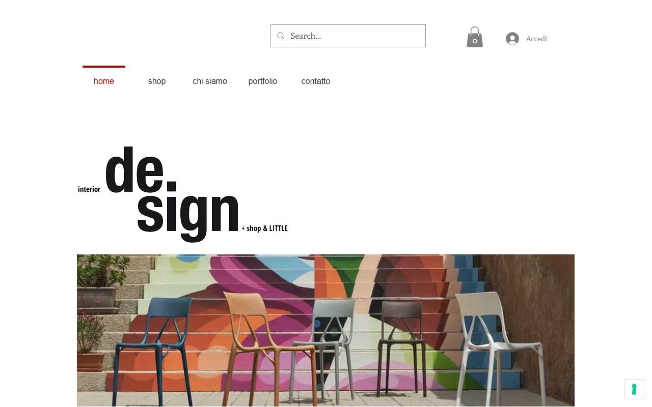 Anteprima del sito: de.sign sagl