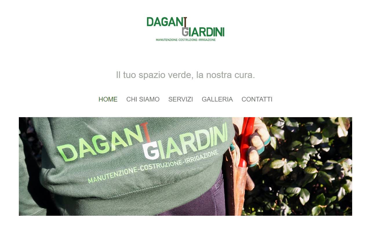 Anteprima del sito: Dagani Giardini