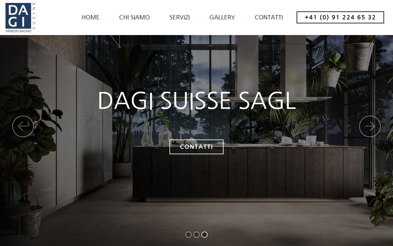 Anteprima del sito: DaGi Suisse Sagl