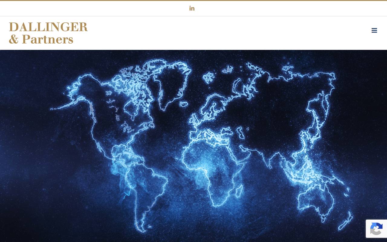 Anteprima del sito: DALLINGER & Partners Sagl