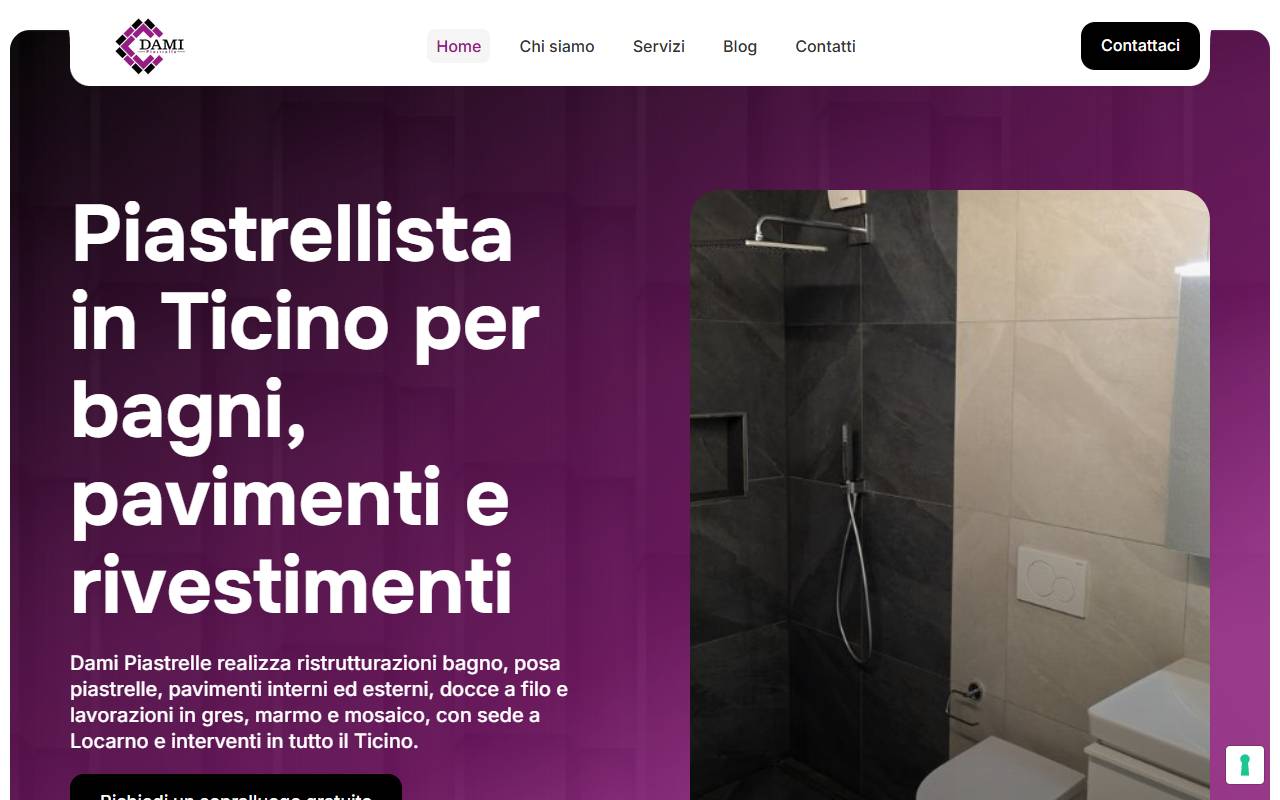 Anteprima del sito: Dami Piastrelle di Darko Mircevski