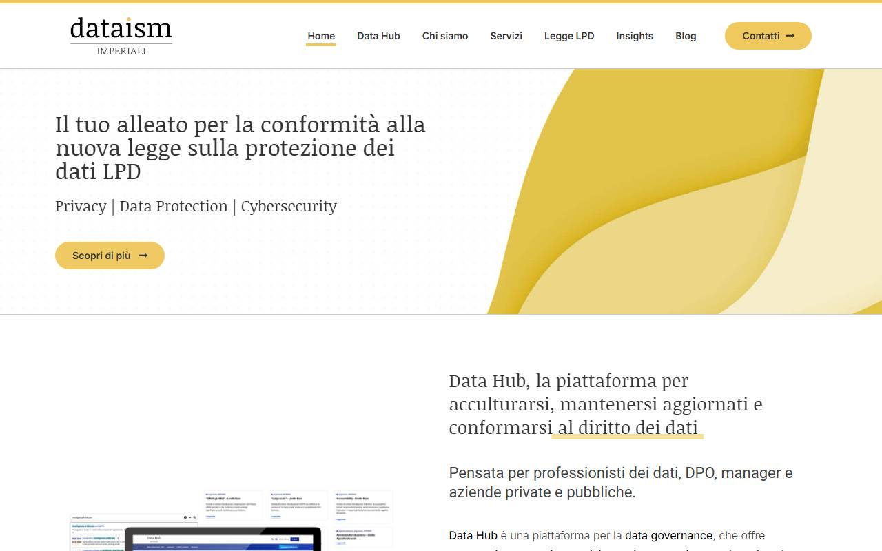 Anteprima del sito: Imperiali d'Afflitto