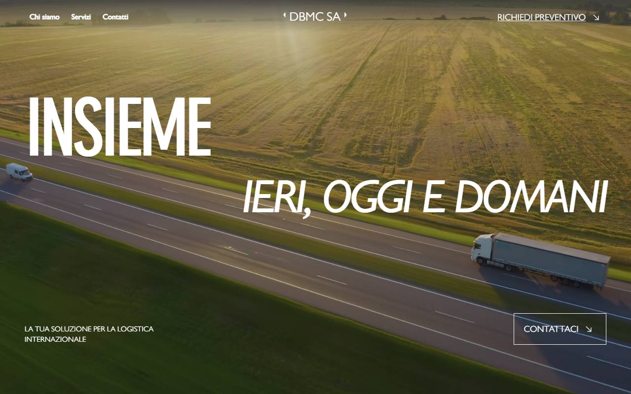 Anteprima del sito: DBMC SA