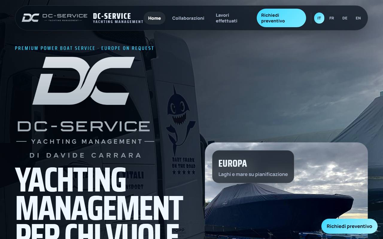 Anteprima del sito: DC-Service di Davide Carrara