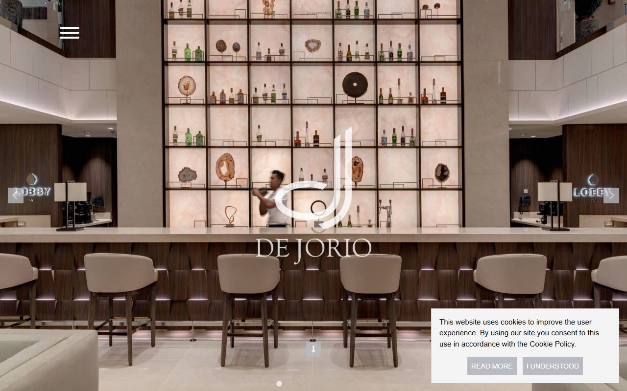 Anteprima del sito: De Jorio Design Swiss SA