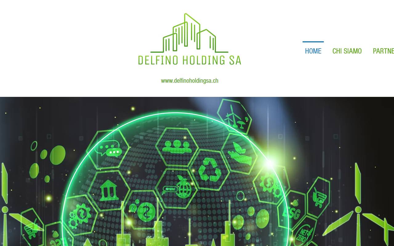 Anteprima del sito: Delfino Holding SA