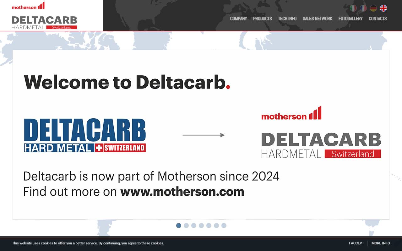 Anteprima del sito: Motherson Deltacarb Advanced Metal Solutions SA