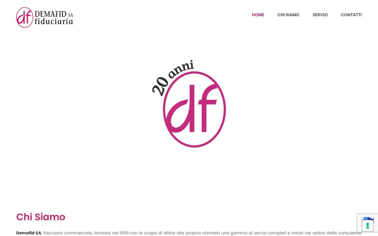Anteprima del sito: DEMAFID SA