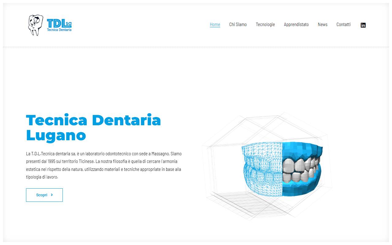 Anteprima del sito: TDL SA