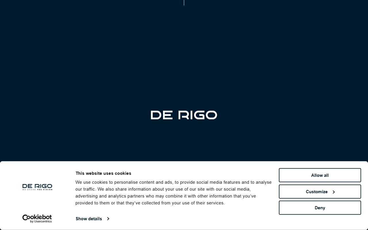 Anteprima del sito: DE RIGO VISION SWITZERLAND SA
