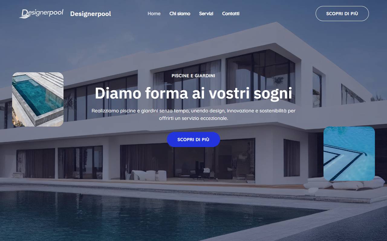 Anteprima del sito: Designerpool GmbH