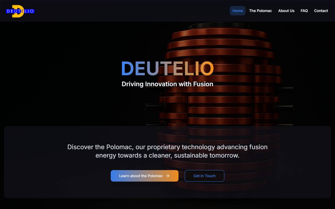 Anteprima del sito: Deutelio AG